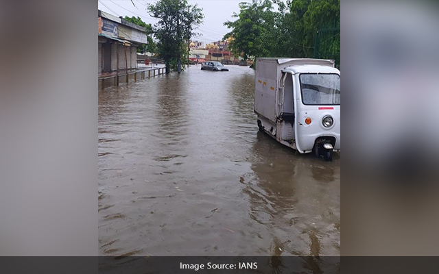 Gurugram Heavy rain waterlogging throw life out of gear