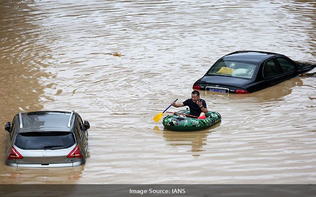 Thousands Evacuated As Floods Hit China