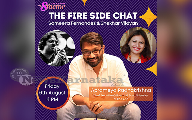 14th Episode Of Thesfactor Talk Show To Feature Aprameya Radhakrishna