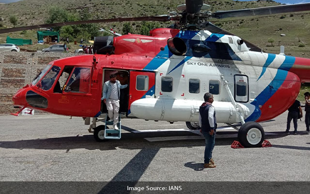 All stranded people rescued in Himachal CM deploys new chopper
