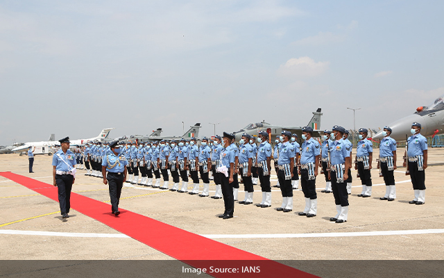 Iaf Chief Reviews Progress Of Air Power Projects