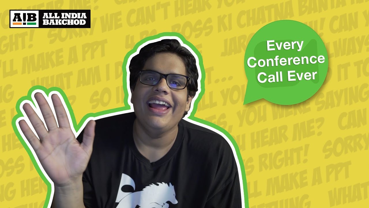 Video: Aib’s Honest Take On Conference Calls At Work Is Hilarious