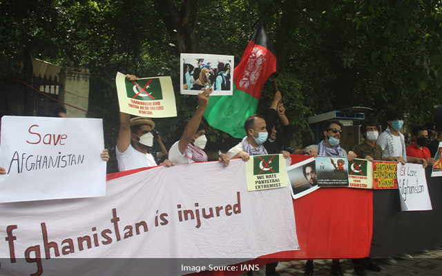 Afghans Stage 2nd Protest Against Pakistan In Delhi