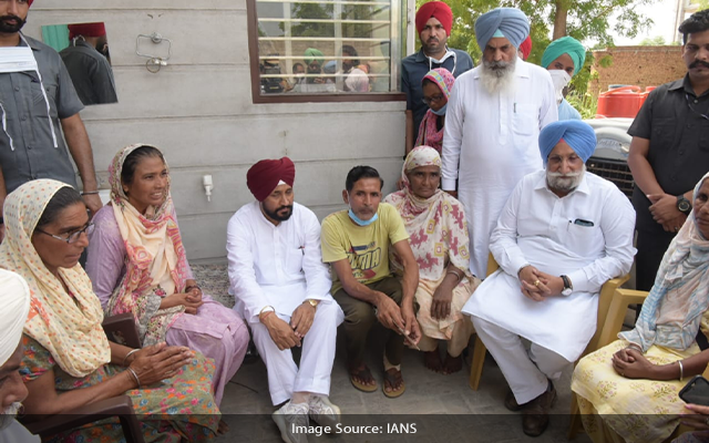 Channi Gives Job Letters To Families Of Farm Stir Victims