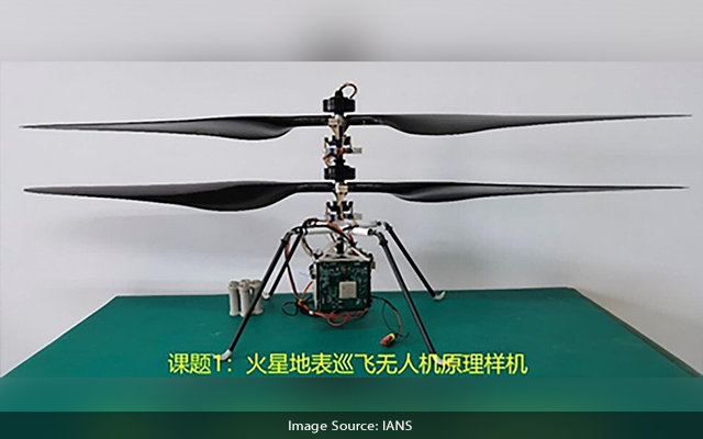 China Develops Prototype Drone For Future Mars Missions