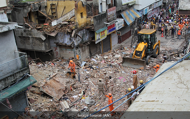 Owner Held In Delhi Building Collapse Case