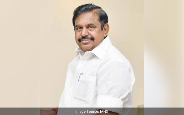 Palaniswami Lashes Out At Dmk Over Neet Aspirant's Death
