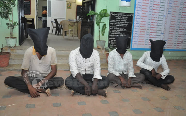 Police Arrests Gang Of Robbers In Chamraj Nagar