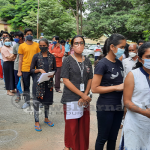 Students appear in NEET Exam at Army public school Kamaraj roa in Bluru 2
