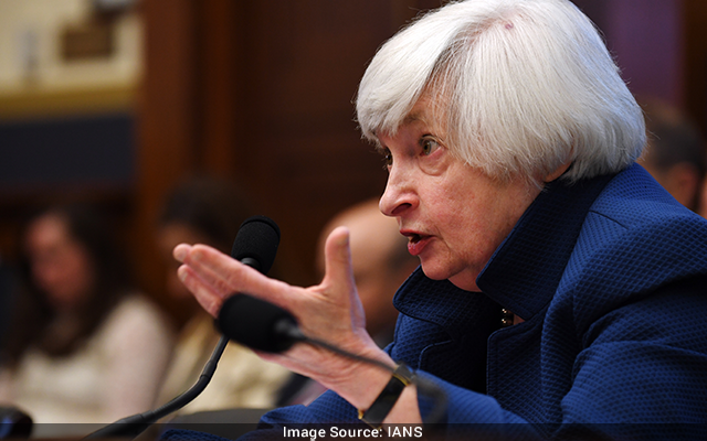 Us Treasury Secretary Janet Yellen Has Warn