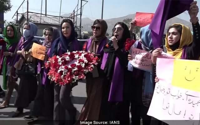 Women Protest For Thier Rights In Afghan