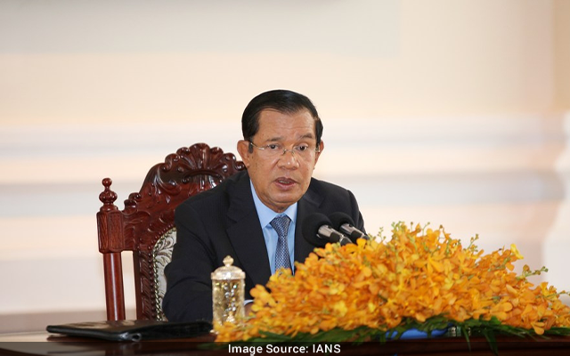 Cambodian PM, Booster shot