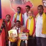 018 Ca N Ramananda Prabhu Byndoorian  oman Kannadiga Conferred Kannada Rajyotsava Award2021