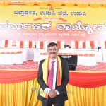 047 Ca N Ramananda Prabhu Byndoorian  oman Kannadiga Conferred Kannada Rajyotsava Award2021