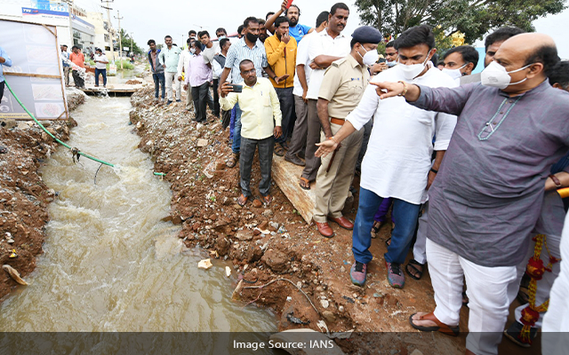 CM Bommai visit flood affected areas