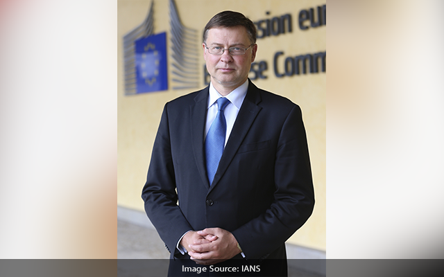 European Commission Vice President Valdis Dombrovskis