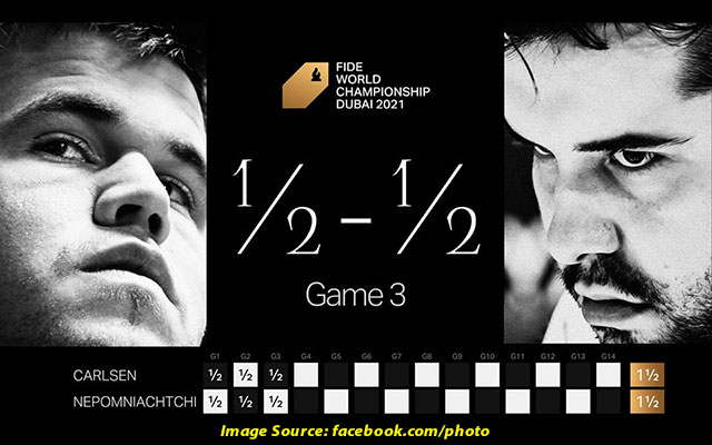 FIDE Game 3 The battle continues