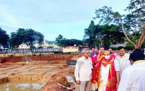 Karnataka Chief Minister Basavaraj Bommai on his visit to Tirupati Temple in Andhra Pradesh 2