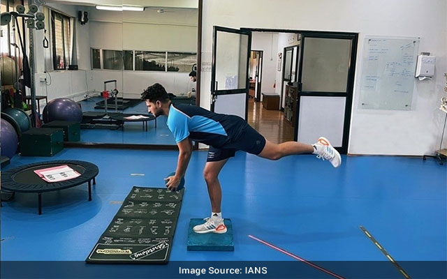 Kuldeep Yadav begins fitness drills after knee surgery posts images