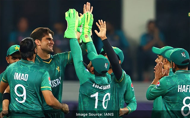 Pakistan outclassed Namibia by 45 runs in a Group 2 match in the Super 12 stage of the ICC Men's T20 World Cup here on Tuesday.