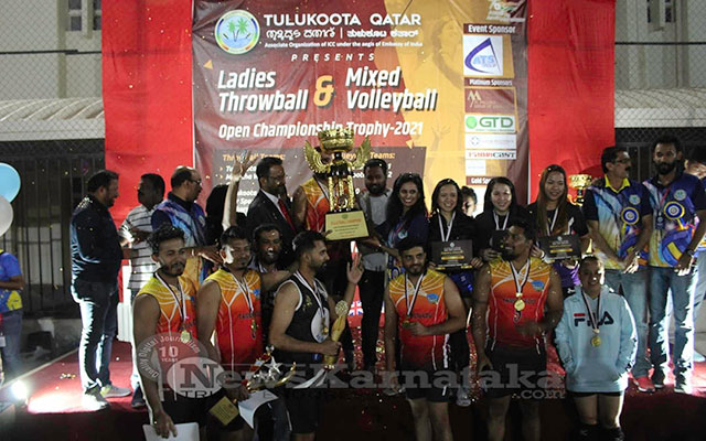 0002 Tulukoota Qatar Holds Throwball And Mixed Volleyball Chship Trophy 2021 Main Inner