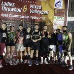 0017 Tulukoota Qatar Holds Throwball And Mixed Volleyball Chship Trophy 2021
