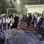 0023 Tulukoota Qatar Holds Throwball And Mixed Volleyball Chship Trophy 2021