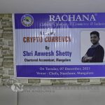 004 CA Awesh Shetty addresses Rachana meet on working of Cryptocurrencies