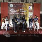 0051 Tulukoota Qatar Holds Throwball And Mixed Volleyball Chship Trophy 2021
