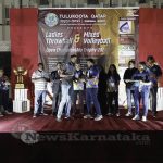 0054 Tulukoota Qatar Holds Throwball And Mixed Volleyball Chship Trophy 2021