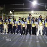 0063 Tulukoota Qatar Holds Throwball And Mixed Volleyball Chship Trophy 2021