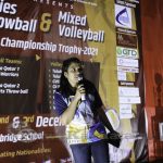 0075 Tulukoota Qatar Holds Throwball And Mixed Volleyball Chship Trophy 2021