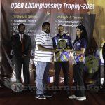 0088 Tulukoota Qatar Holds Throwball And Mixed Volleyball Chship Trophy 2021
