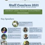 010 Fwd Staff Conclave 2021 Discover New Horizons A District Level Fdp Conducted At St Aloysius Preuniversity College