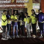 0101 Tulukoota Qatar Holds Throwball And Mixed Volleyball Chship Trophy 2021