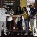 0102 Tulukoota Qatar Holds Throwball And Mixed Volleyball Chship Trophy 2021