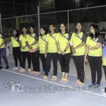 0176 Tulukoota Qatar Holds Throwball And Mixed Volleyball Chship Trophy 2021