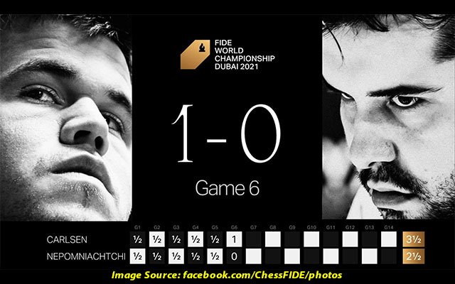 Fide Dubai Longest Game In 43 Years Goes To Champion Magnus Carlsen