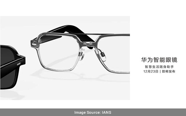 Huawei smart glasses with replaceable lenses may launch on Dec 23