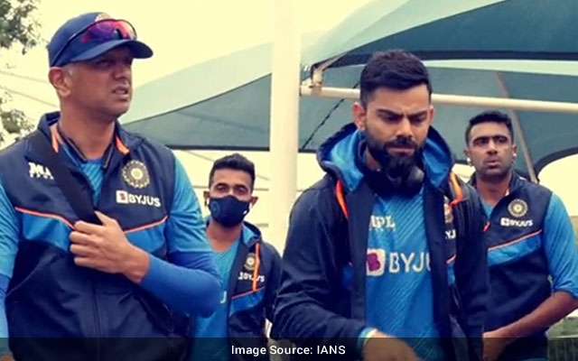 Indian team has first full training session