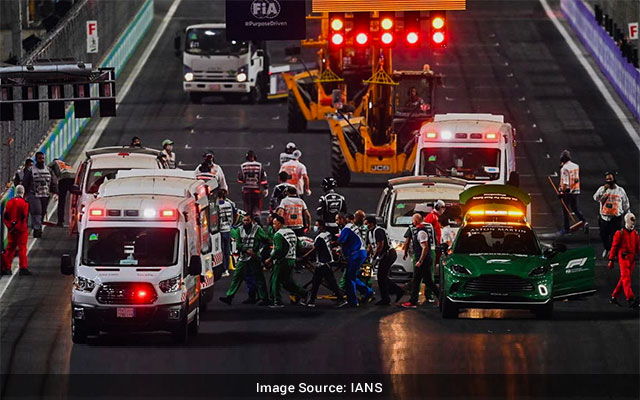 Saudi Arabia Grand Prix: F2 racers airlifted to hospital after crash