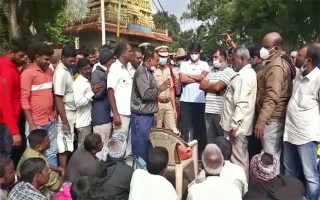 Fan's Attempt To Install Dr Ambedkar Statue In Mysuru