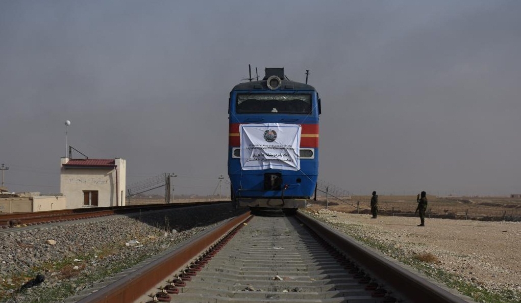 Rail Wagons Loaded With Humanitarian Aid Provided By Uzbekistan Arrive In Mazar I Sharif, Afghanistan On Dec. 23, 2021. (photo By Kawa Basharat/xinhua/ians)