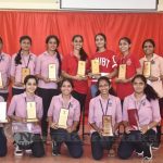 7 of 7 BComP students who cleared CA Foundation felicitated at St Agnes College
