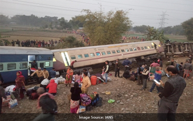 Guwahati Bikaner Express Train Accident