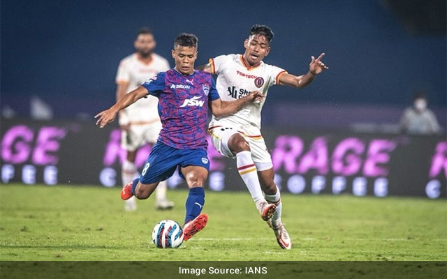 Isl 202122 Sc East Bengal Hold Bengaluru Share Points