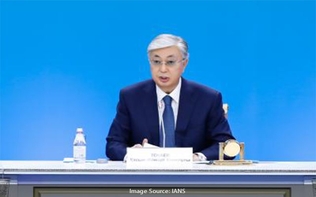 Kazakh President Kassym Jomart Tokayev