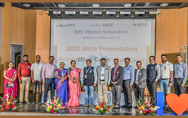 New Ec Members Of Ieee Mysore And New Chair Dr Parameshachari B D Announced