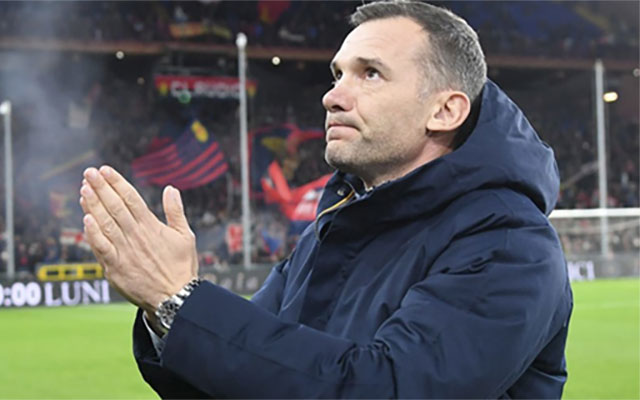 Shevchenko Set To Be Sacked By Relegationthreatened Genoa Main