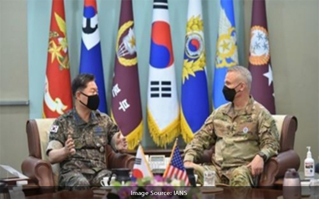 The Leaders Of The South Korean Military And Us Forces Korea